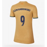 Dres Barcelona Robert Lewandowski #9 Gostujuci za Žensko 2022-23 Kratak Rukav